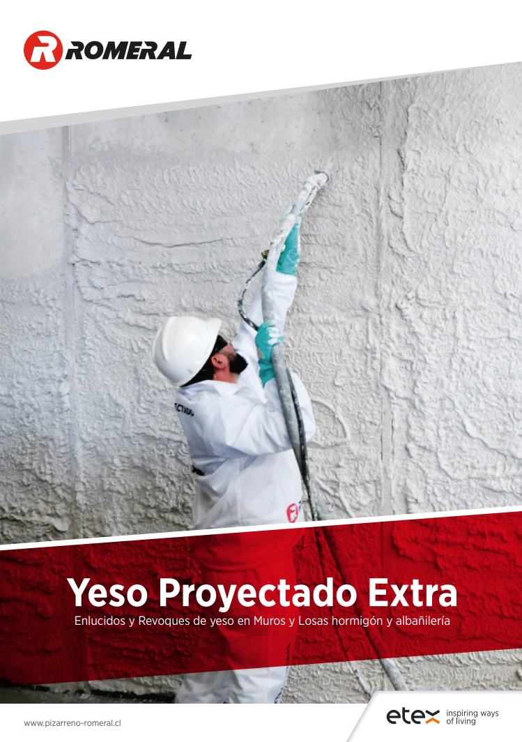 Print yeso proyectado extra